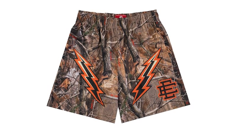 Eric Emanuel EE Basic Short Tree Camo/Black/Orange Bolt